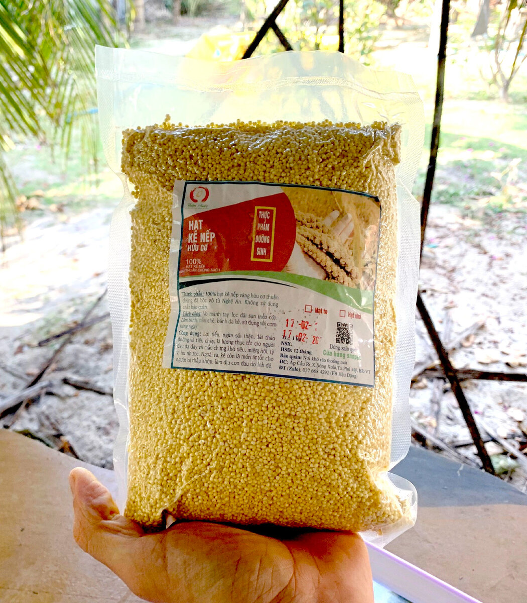 Ценную кашу заботливые вьетнамцы продают в вакуумной упаковке