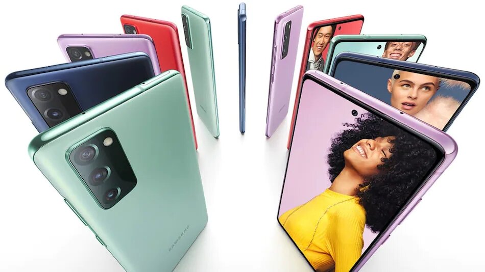 Samsung Galaxy S20 FE 4G (Snapdragon 865) имеет те же размеры и вес, что и его оригинальная модель.