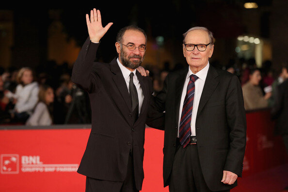 Джузеппе Торнаторе и Эннио Морриконе, 2019, фото bologna.gaiaitalia.com