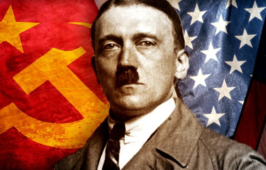 Забавно, что одни сейчас кричат о «планах США», другие — о «планах Сталина» (Суворов и Солонин) на Гитлера. А войну он сам объявил и тем, и другим. Фотография представлена исключительно в образовательно-наглядных целях, не в целях пропаганды.