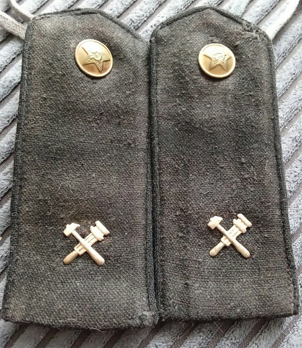 Погоны химических войск 1943