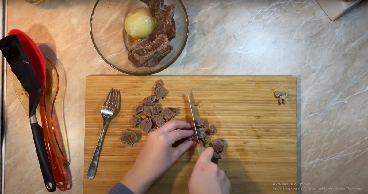 Готовим борщ и чесночные пампушки (в мультиварке) к нему🍲🍞