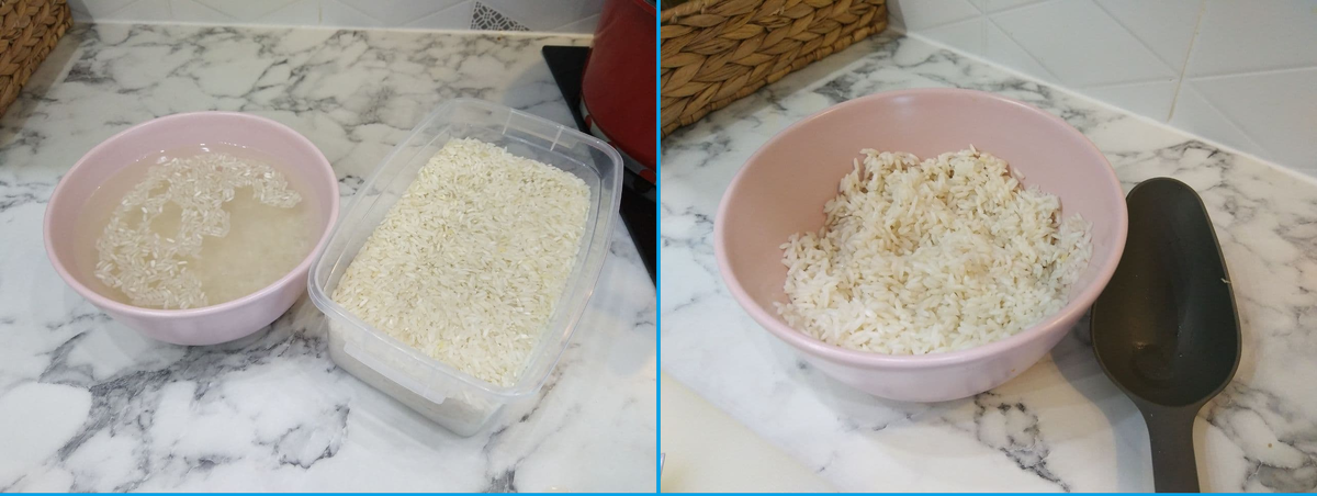 заварить рис