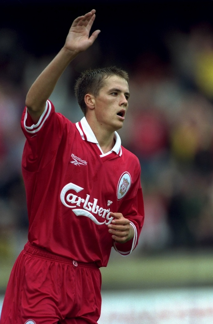 Майкл Оуэн в составе "Ливерпуля"
