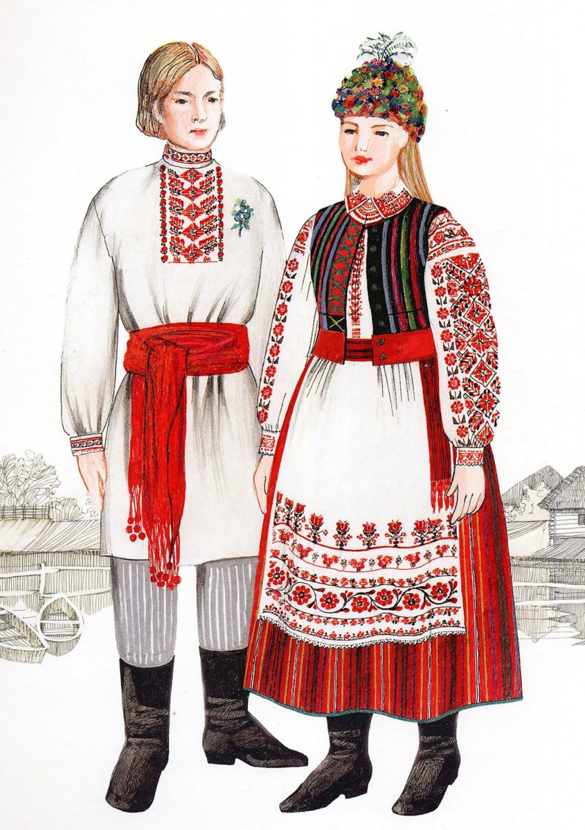 Картинка мужской национальный костюм. Народный костюм славян русский украинский белорусский. Белорусы Национальная одежда 19 век. Традиционный белорусский костюм. Белорусский народный костюм