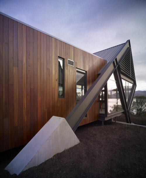 Современный дом из металлоконструкций