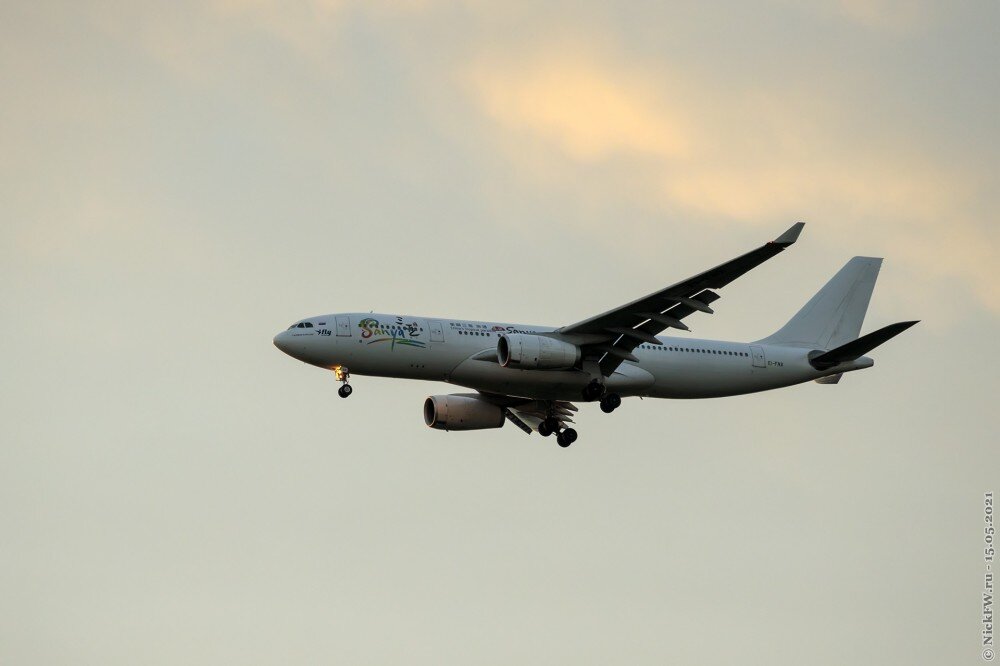 2. Airbus A330-200 — MSN 283 — №EI-FNX — © NickFW.ru — 15.05.2021г.