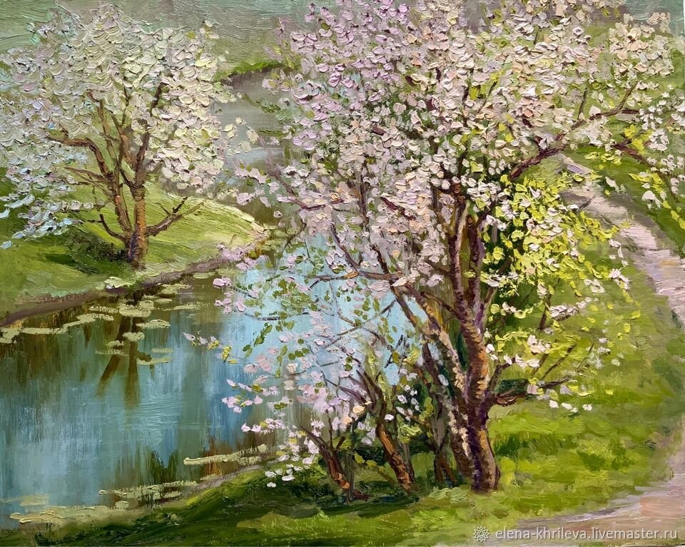 Картины художников природа весной