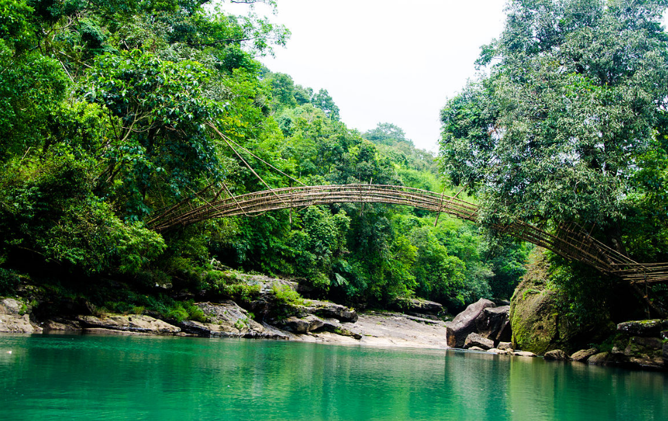 Природа штата Мегхалая поражает красотой. Фото из свободных источников.