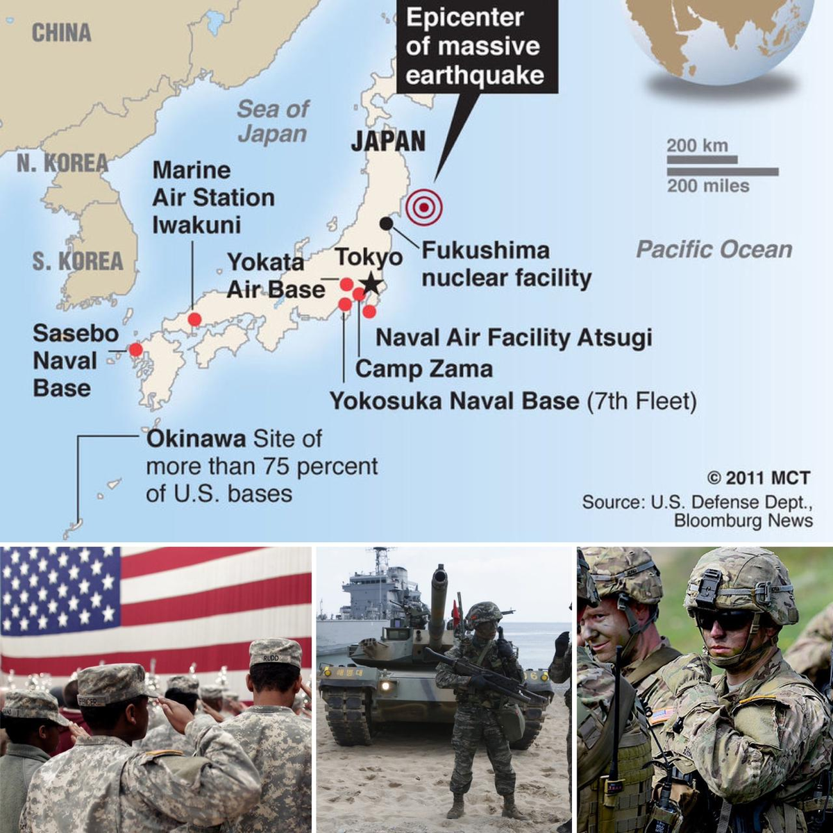 Военные базы США в Японии