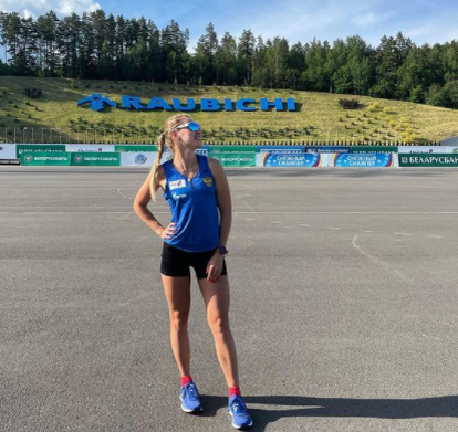 Анастасия Егорова на сборе в Раубичах - то ли спортсменка, то ли "гламурка".