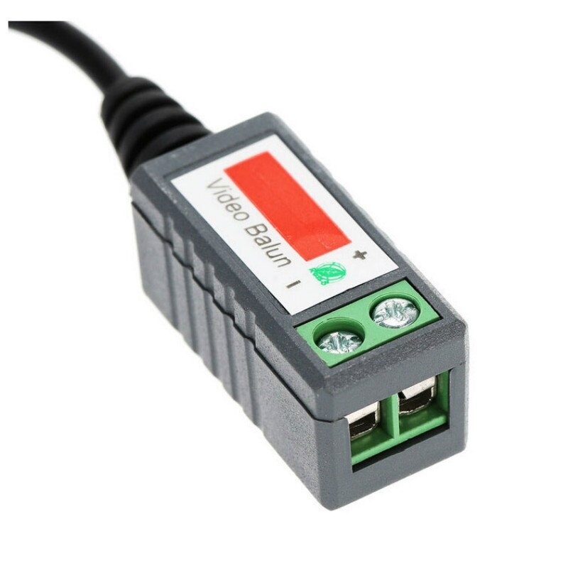 Переходник для питания видеокамеры по витой паре