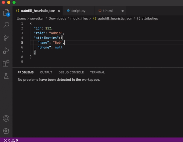 Подробное описание ошибок
