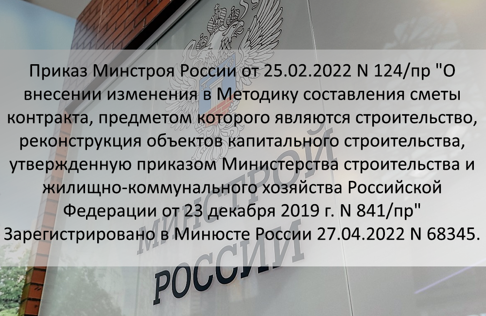 Приказ минстроя россии 2024 г