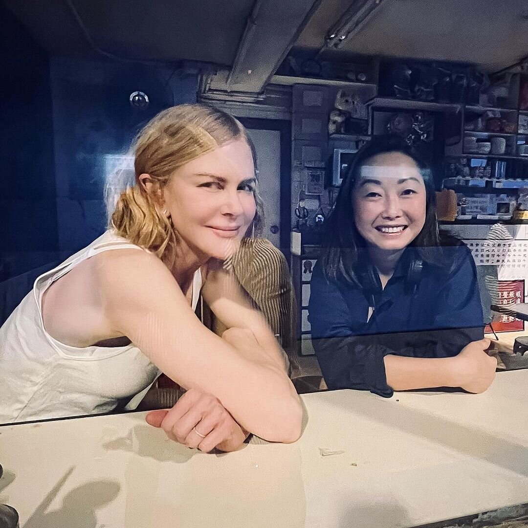    Николь Кидман и Лулу Ванг, Соцсети