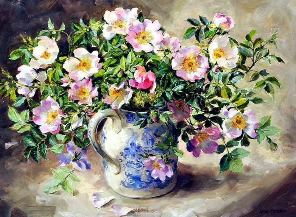 Anne Cotterill — художница, «понимающая» цветы