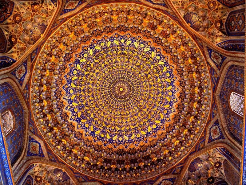 Золотой купол в Самарканде