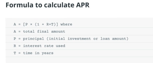 Вот как рассчитать общую окончательную сумму на основе годовой процентной ставки