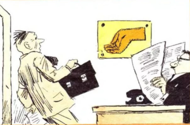    Всегда актуальный «Крокодил» (рисунок А.Цветкова)