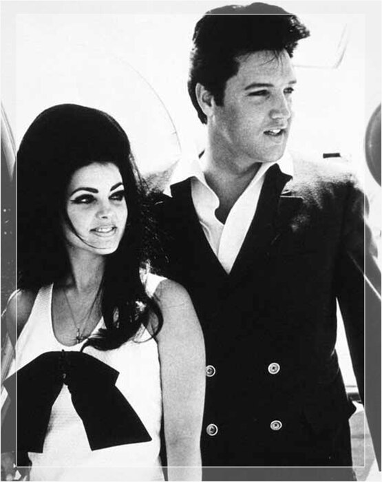 Элвис и Присцилла.