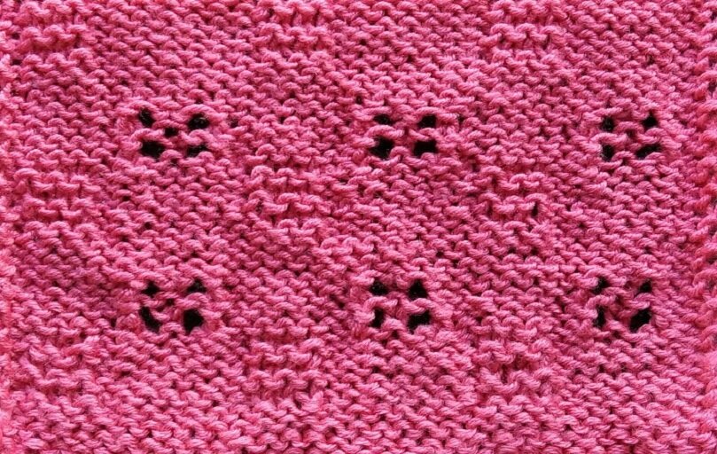 Изнаночная сторона узора