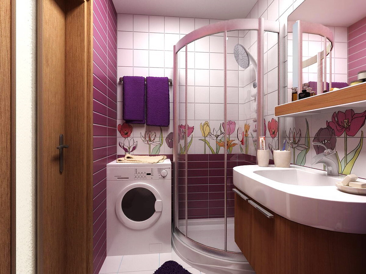 Дизайн Ванной Без Туалета: Стильные & Свежие Идеи + ФОТО