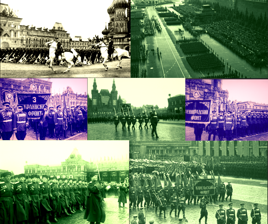 24 июня 1945 года. Первый Парад Победы.