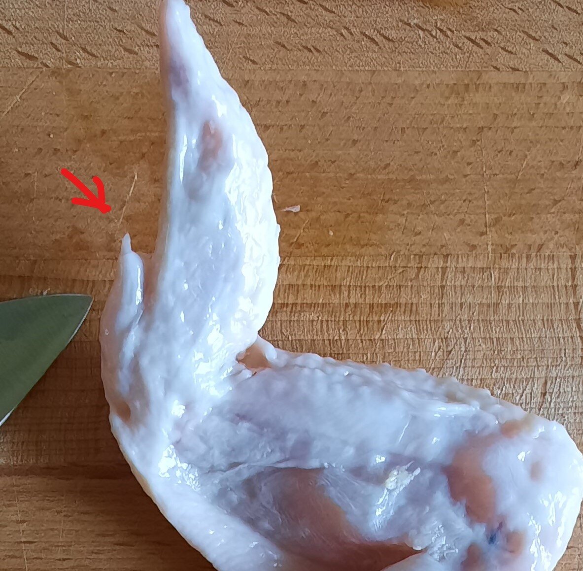 срезаю этот шип