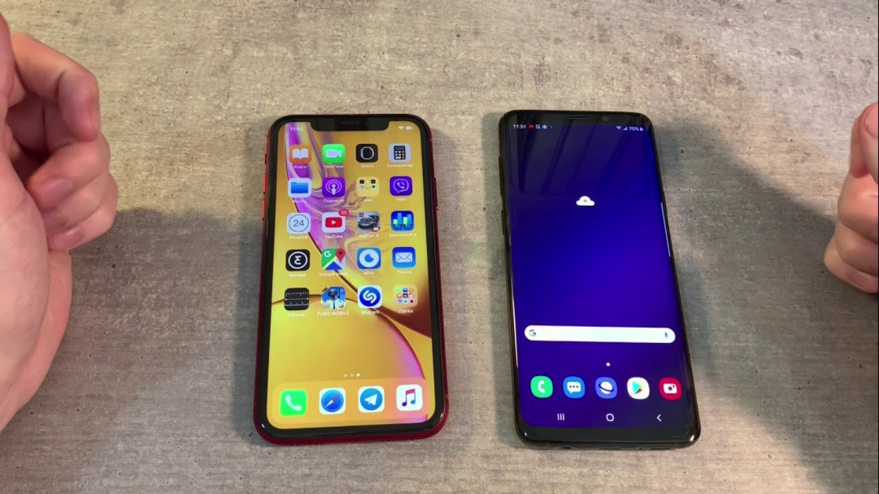 iPhone Xr vs Samsung Galaxy S9 Plus | MaximumMobile | Дзен