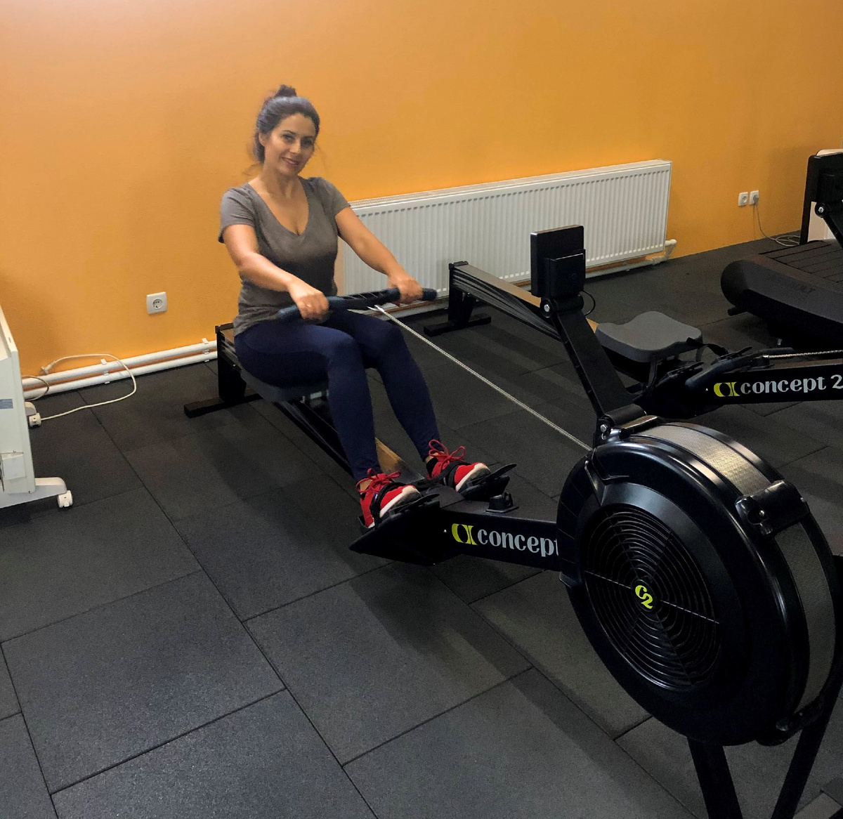 Спортзал вошёл у меня в привычку. 