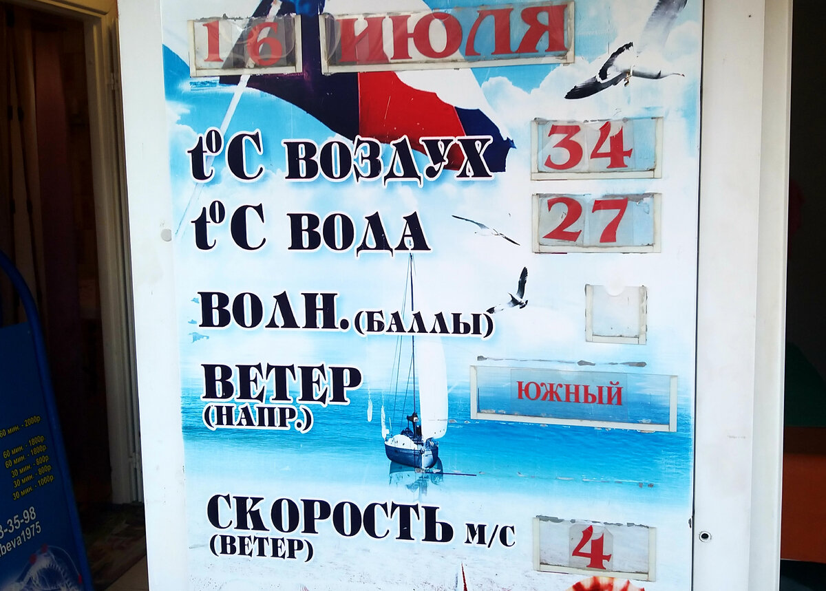 погода в Новороссийске, июль фото автора
