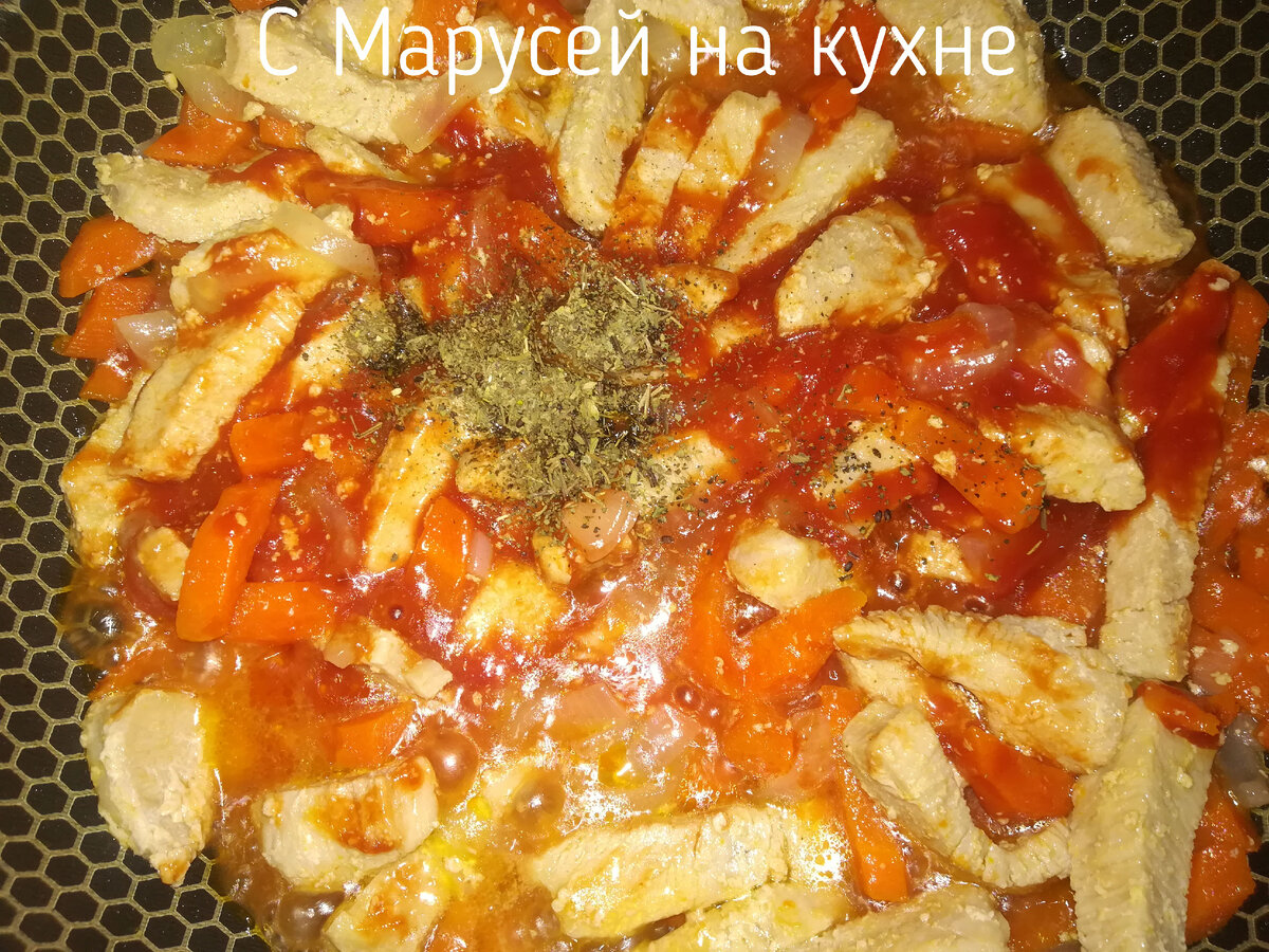 Азу с солеными огурцами