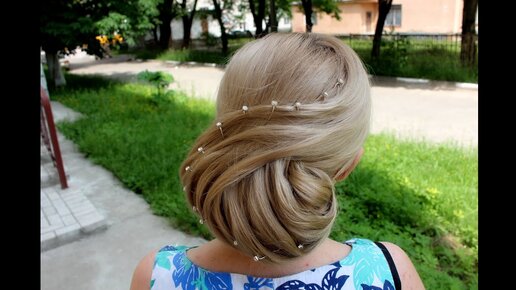 Bun hairstyle