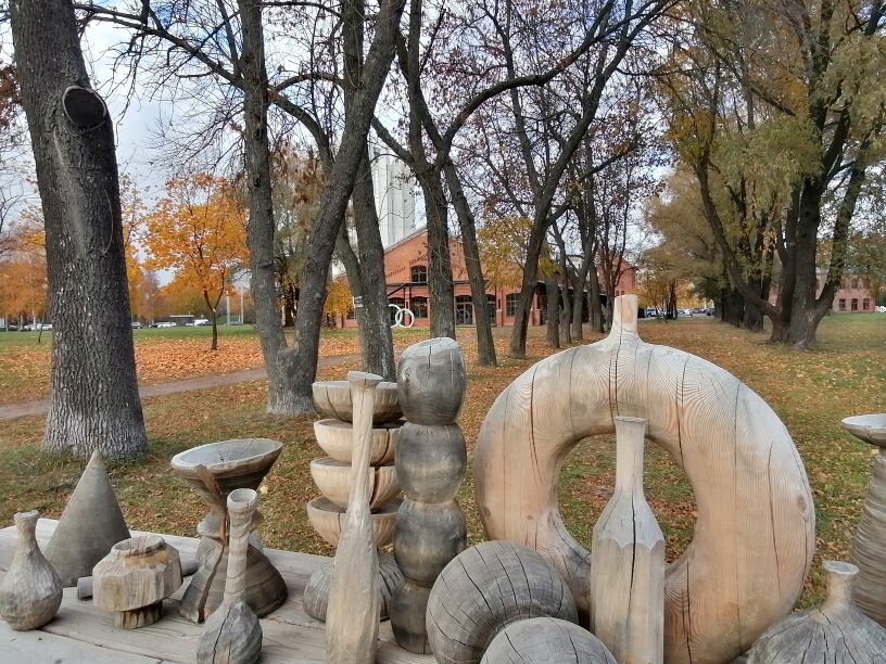 Золотая осень в саду Бенуа