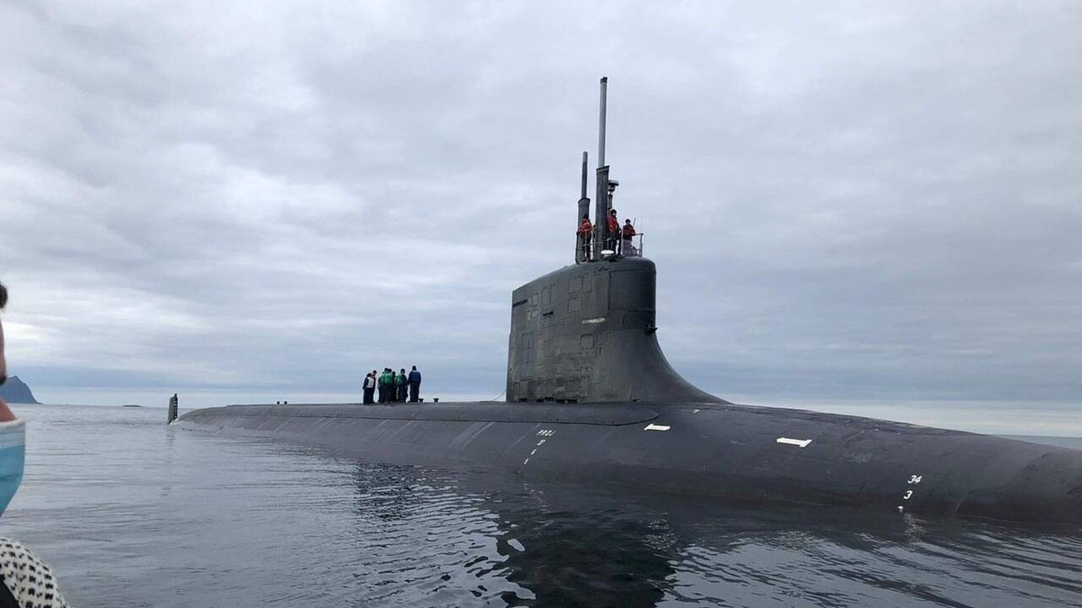 Подводная лодка ВМС США USS Connecticut. Фото из интернета.