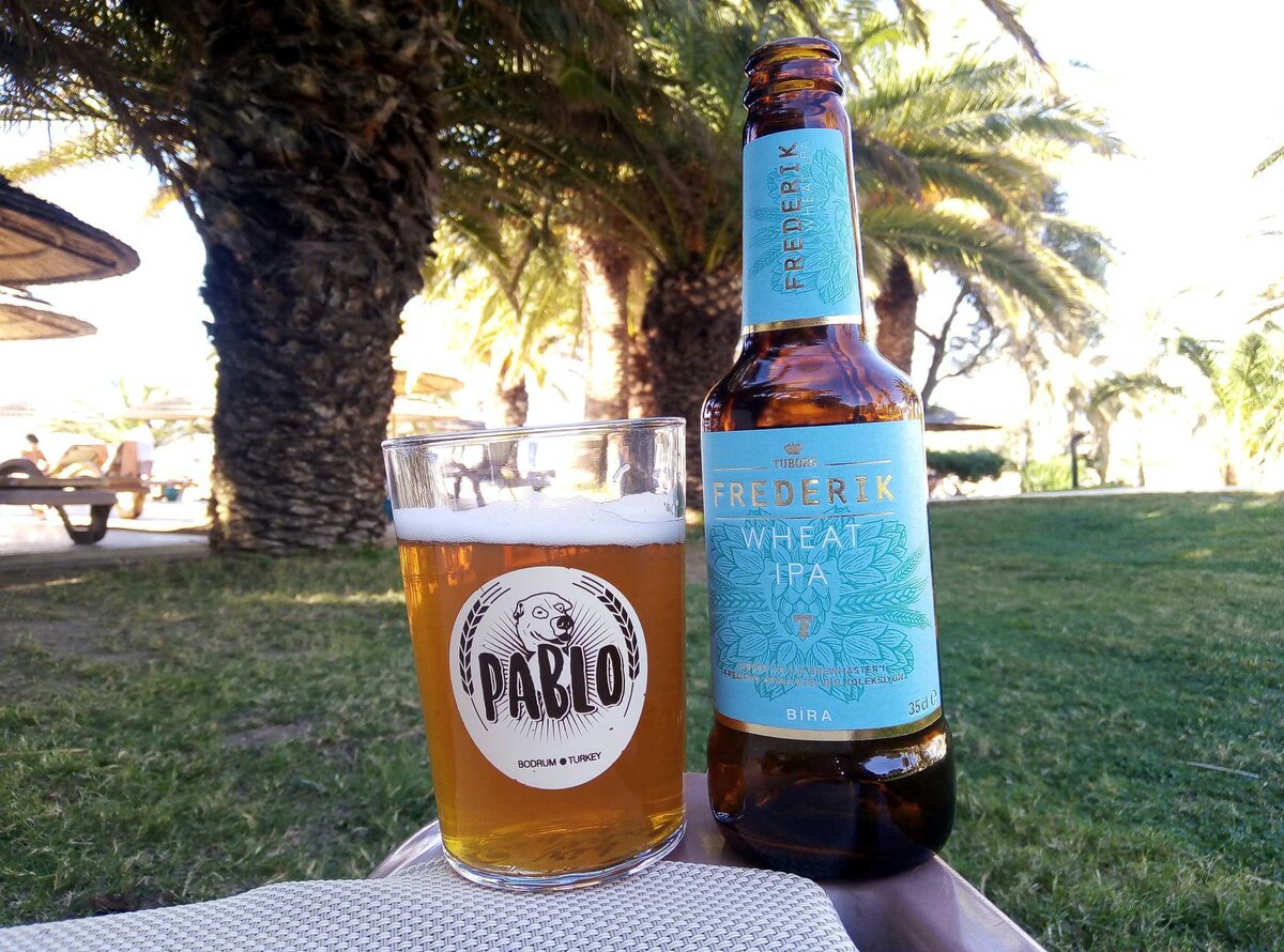 «Frederik Wheat IPA» в стакане. Фото автора