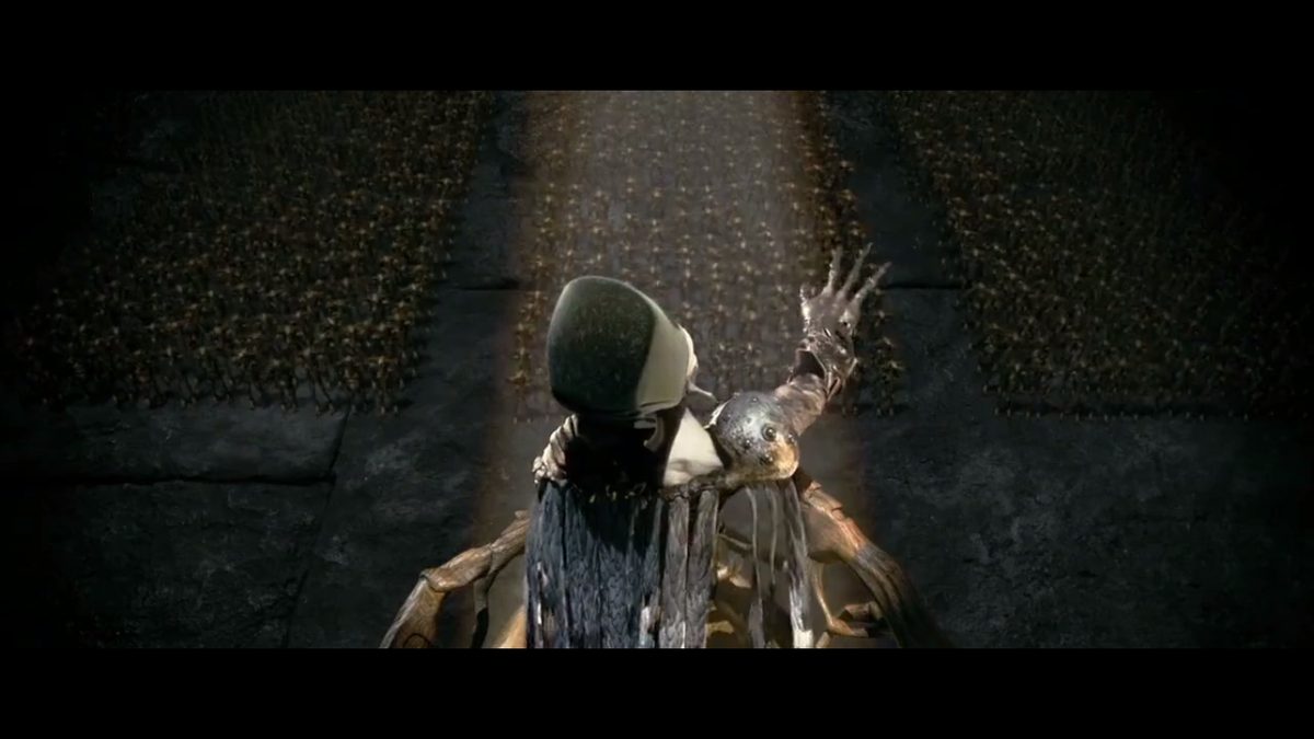 Урдалак, вид со спины. Кадр из фильма "Артур и минипуты"