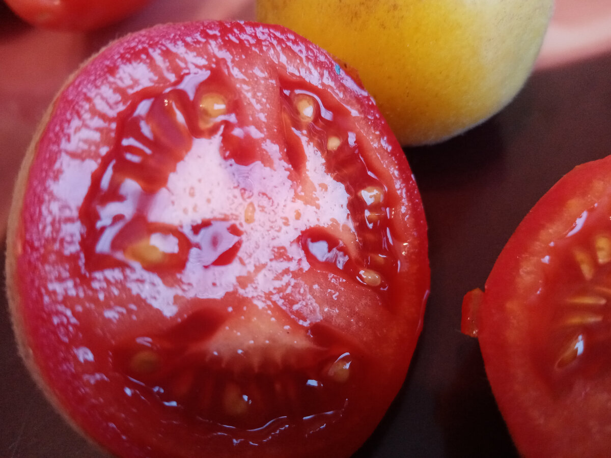 Последние "зимние томатики" 