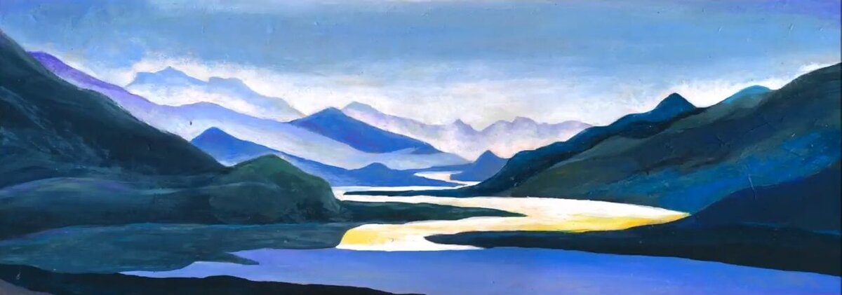 Н. Рерих, Брахмапутра, 1945