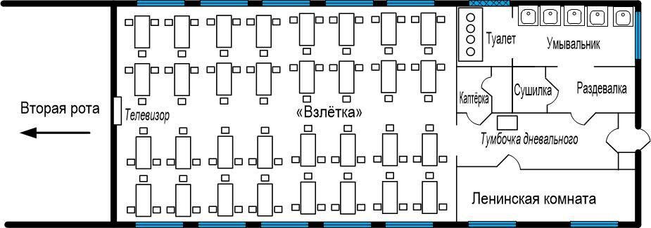 Схема казармы. План казармы в армии. Санузел в казарме схема. Казарма планировка.