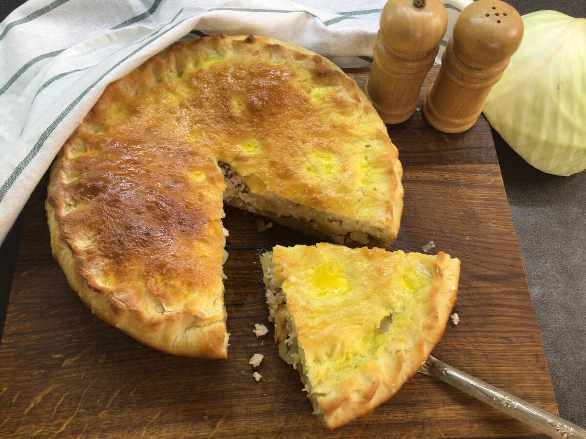 Пирог на разрезе