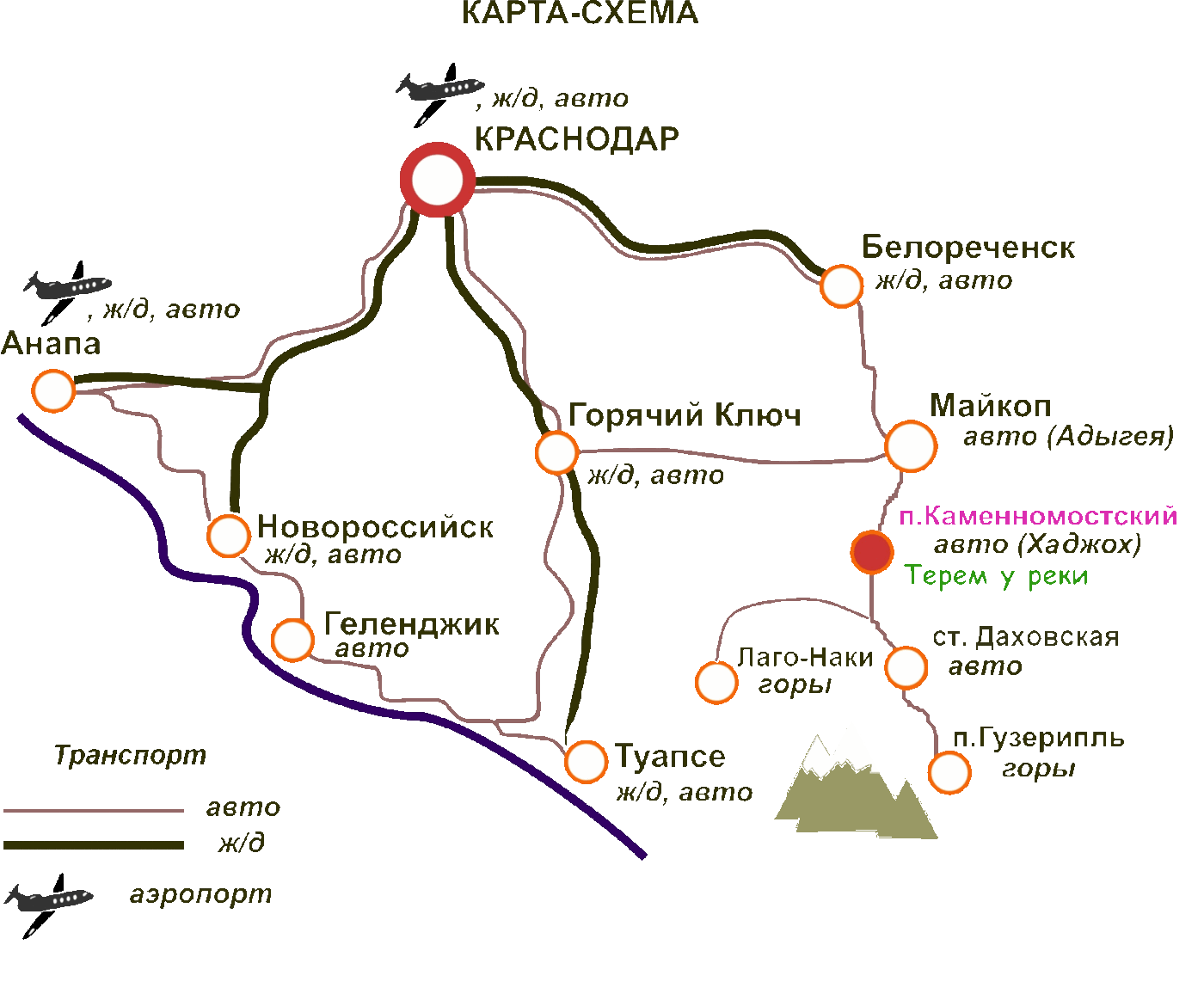 Как проехать большое расстояние