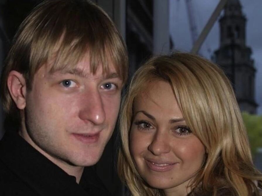 Яна Рудковская и Александр Плющенко. Фото: личный архив