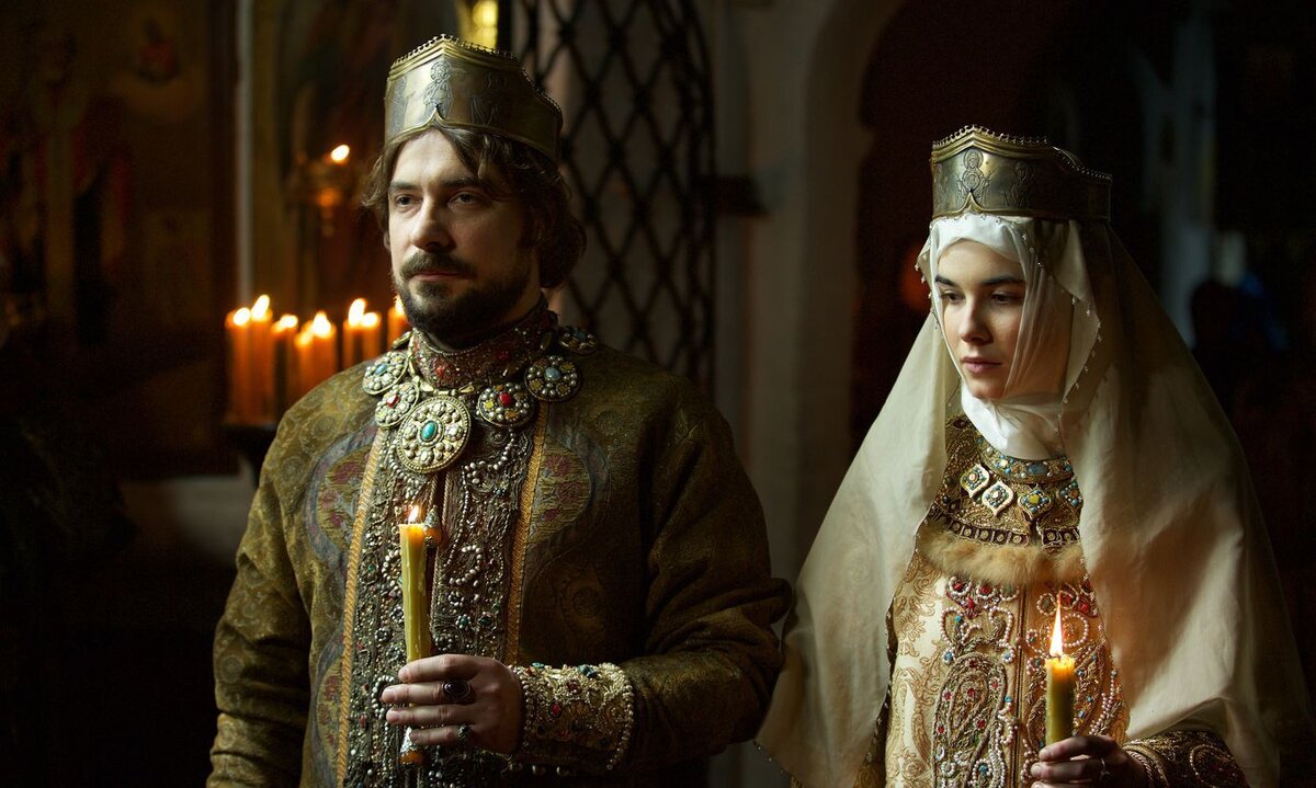Венчание Ивана III и Софьи Палеолог / Кадр из сериала «София»