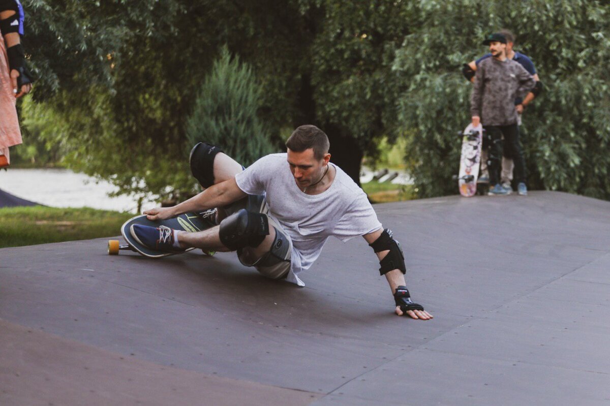 Серф-скейт тренировка в Москве