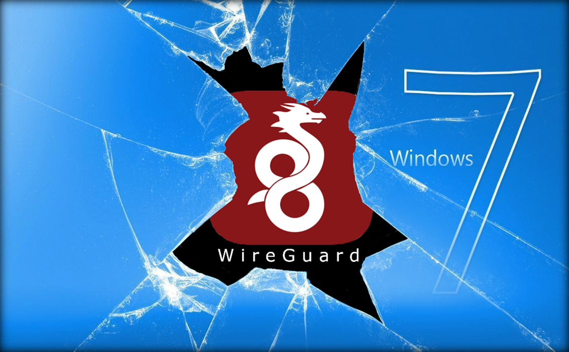 Статья о сложностях установки и настройки WireGuard на Windows 7