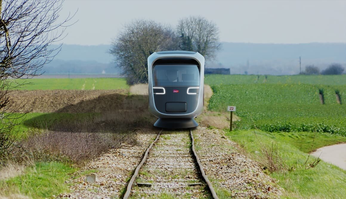 Рендер поезда Leger. Источник: SNCF
