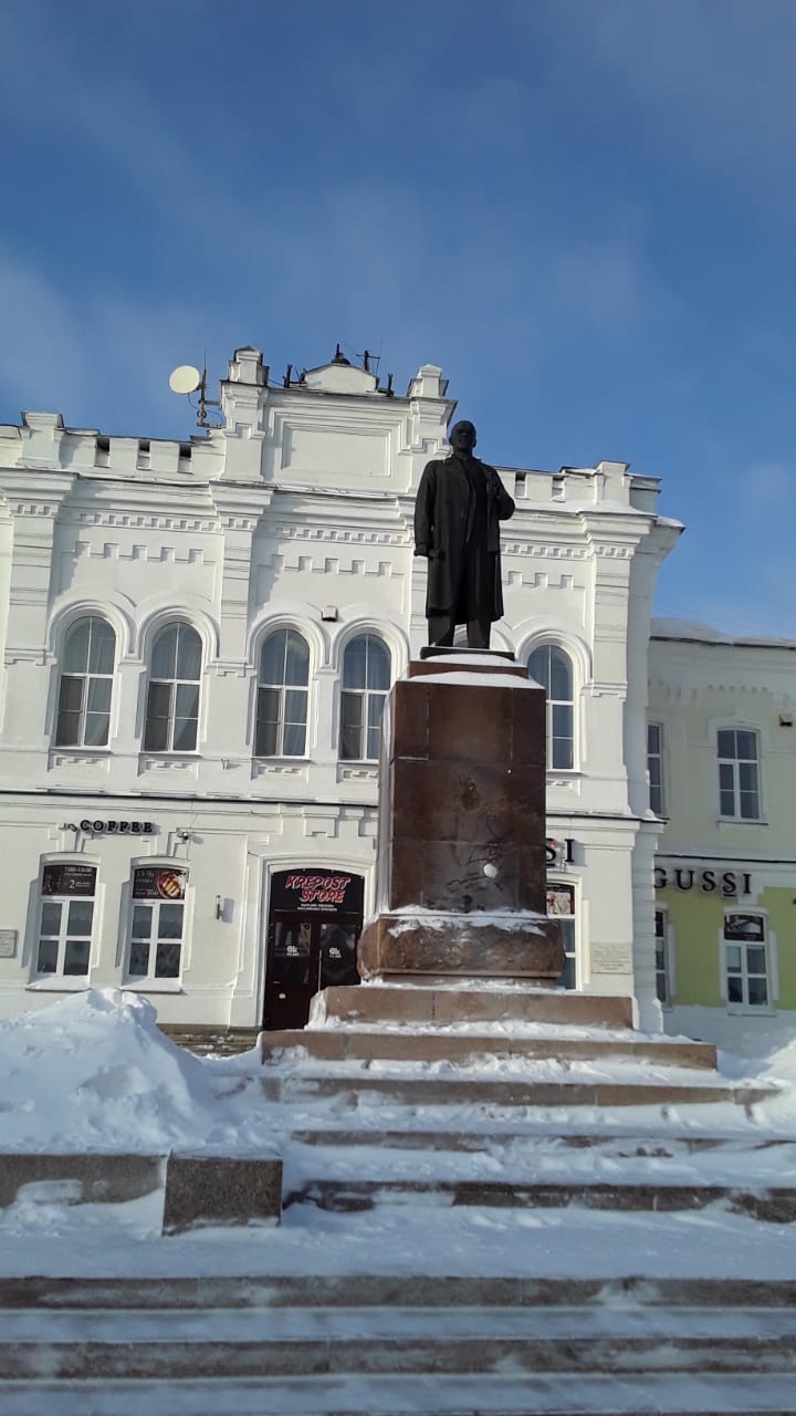 Памятники вождю. Фотоподборка памятников Ленину в городах России. Часть 8.4