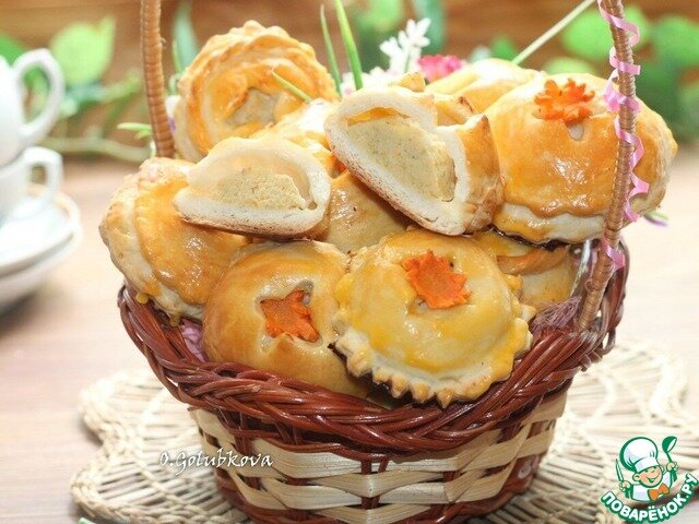     Закусочные пирожки с рыбной начинкой