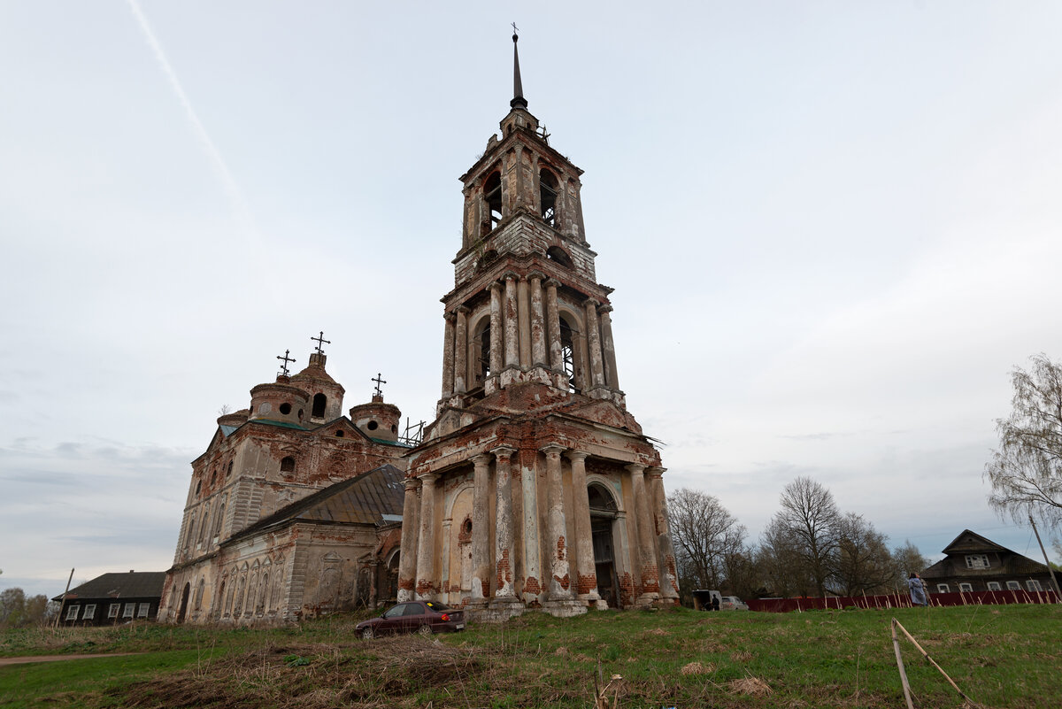 Богоявленский храм села Еськи. Фото автора. 